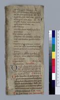 [Fragment from a 12th-century missal]