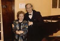 Ruth Martin and Gian Carlo Menotti