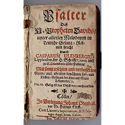 Psalter des H. Propheten Davids