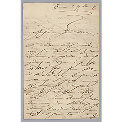 Correspondence. Selections