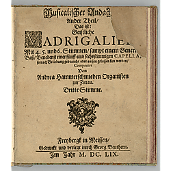 Musicalische Andachten