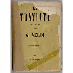 Traviata. Vocal score Vocal score