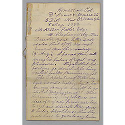 Letter from Nathaniel G. Gunnegle to Morrison Foster