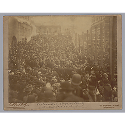 Photograph, "Centennial of Allegheny County, Meeting"