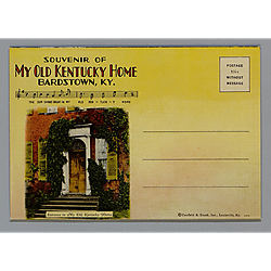 Postcards of "My Old Kentucky Home," Bardstown, KY (2 copies)