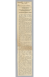 "Foster House at Bardstown Formally Opened July 4th," Louisville Civic Opinion