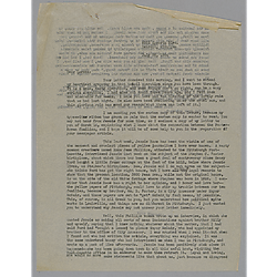 Letter from Evelyn Morneweck to Lorena Callahan