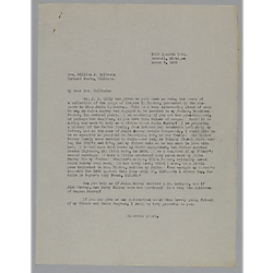 Letter from Evelyn Morneweck to Julie McIlvaine
