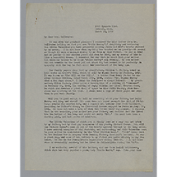 Letter from Evelyn Morneweck to Julie McIlvaine