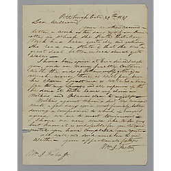 From William B. Foster to William Foster, Jr.