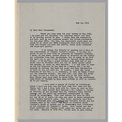 From Evelyn Foster Morneweck from ?