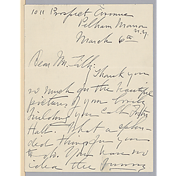 From Henrietta Crosman to Josiah Lilly