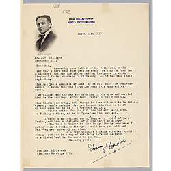 From Harry Houdini to Harold Vincent Milligan
