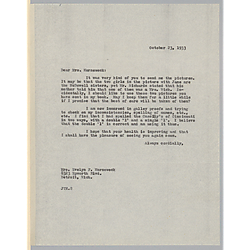 From John Tasker Howard to Evelyn Foster Morneweck
