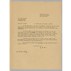 From Evelyn Foster Morneweck to Ward Bonsall