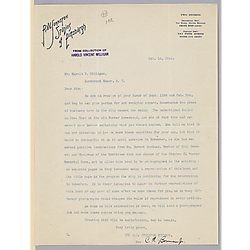 From C.W. Bowman, Jr. to Harold Vincent Milligan