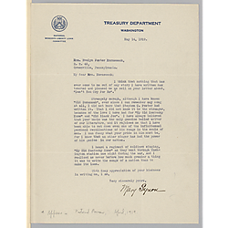 From Mary Synon to Evelyn Foster Morneweck