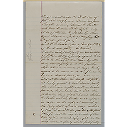 Agreement from Attorney George Murray to Morrison Foster (copy for Gordon & Son)