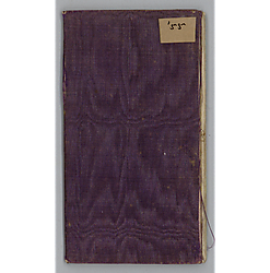 Morrison Foster's Ledger/Diary
