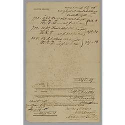Ordnance Dept. Purchase Sheet; Capt. Woolley signed