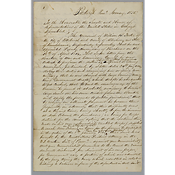 William Foster to U.S. Senate and House of Representatives