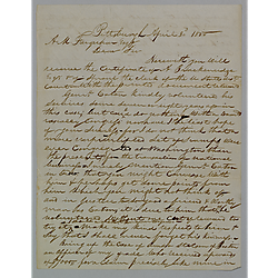 Letter from William Foster to A.M. Farquhar