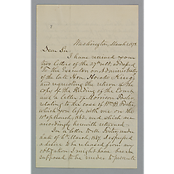 Letter from Jesse Thornton to unknown