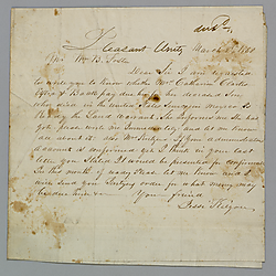 Letter from John Kilgore to William Foster regarding Kritzer back pay