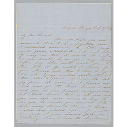 Letter from Mary Anderson to Morrison Foster