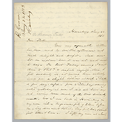 Letter from Richard Cowan to Morrison Foster