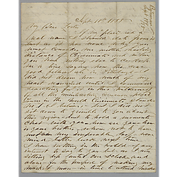 Letter from S. Bateman to Morrison Foster