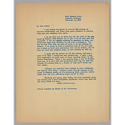 Valentine from Evelyn Morneweck to Julie McIlvaine