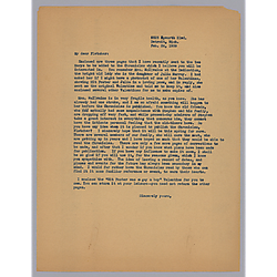 Valentine from Evelyn Morneweck to Julie McIlvaine