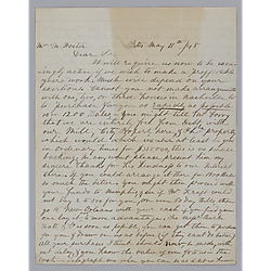 Letter from P. McCormick to Morrison Foster