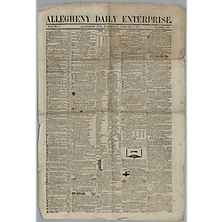 Newspaper: Allegheny Daily Enterprise