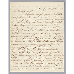 Letter from P. McCormick to Morrison Foster