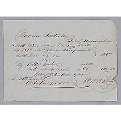 Letter from W.W. Wilson to Morrison Foster
