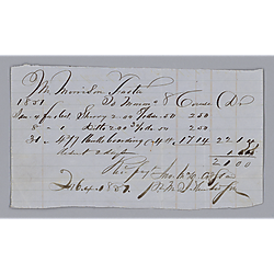 Payment for beverages by Morrison Foster