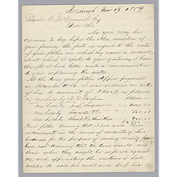 Letter from Morrison Foster to D.C. McCormick