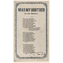 Was my brother in the battle? Text Text