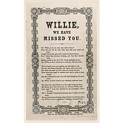 Willie we have missed you. Text Text