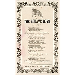 Zouave boys. Text. Text
