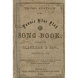 Bonnie blue flag song book
