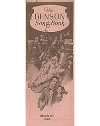 Benson song book