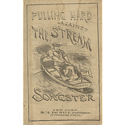 Pulling hard against the stream songster