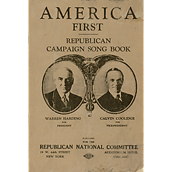 Republican campaign song book