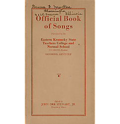 Official book of songs