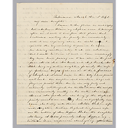 From Eliza C. Foster to Daughter Henrietta