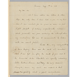 From Eliza C. Foster to Son William B. Foster, Jr.