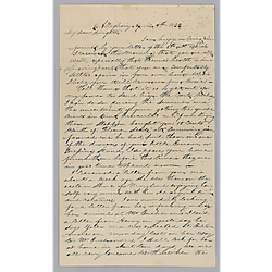 From William B. Foster to Daughter Henrietta